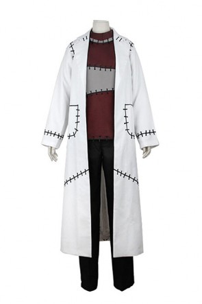 Soul Eater Franken Stein Doctor Cosplay Costume AC00248