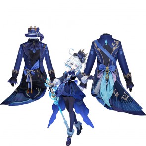 Genshin Impact Furina Halloween Cosplay Costume