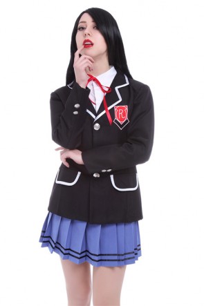 Date A Live Tokisaki Kurumi School Uniform Cosplay Costume AC00817