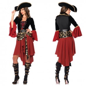 Halloween Middle Ages Pirate Countess Cosplay Costume