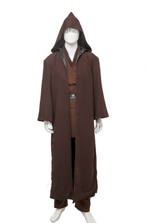 Star Wars Anakin Skywalker Brown Cosplay Costume Outfit MC00166