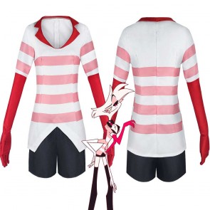 Hazbin Hotel Angel Dust Halloween Costume Cosplay