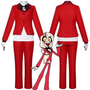 Hazbin Hotel Charlie Morningstar Halloween Costume Cosplay Full Set