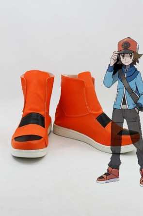 Pokemon Cosplay Shoes Orange Attractive AC00419