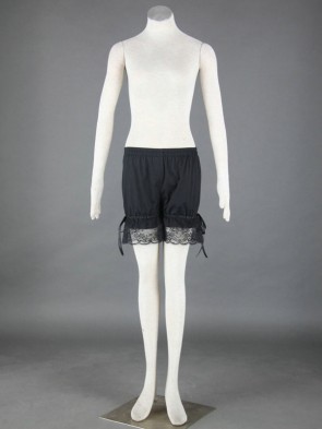 Black Cute Cotton Lace Lolita Bloomers LB004