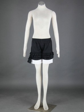 Black Lovely Cotton Lace Lolita Bloomers LB002