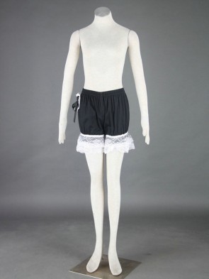 Black Sweet Cotton Lace Lolita Bloomers LB003