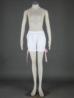 White Cute Cotton Lace Lolita Bloomers LB006