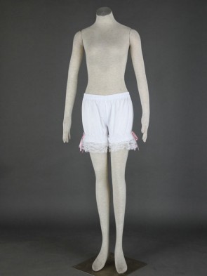 White Sweet Cotton Lace Lolita Bloomers LB007