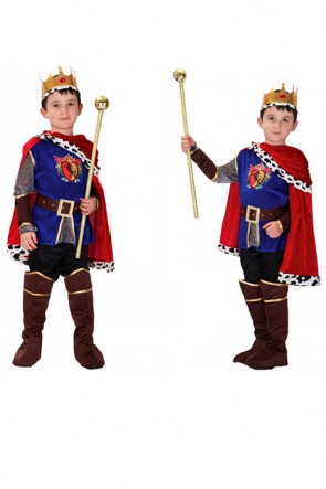 Halloween the children game Arabia King Prince Charming performance clothing costumes FHC00375
