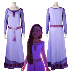 Wish 2023 Asha Princess Dress Halloween Cosplay Costume