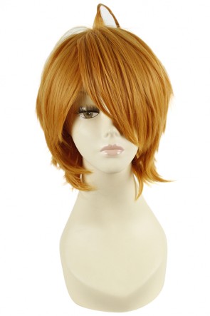 30cm Short LOVE STAGE Sena Izumi Golden Cosplay Wig CW00453