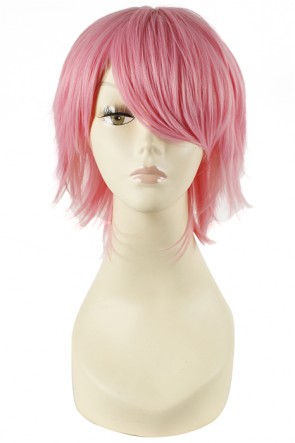 32CM Short SzayelAporro·Granz Pink Cosplay Wig CW00473