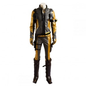 Gold Version Overwatch Soldier 76 Cosplay Costume Full Set ACOW003