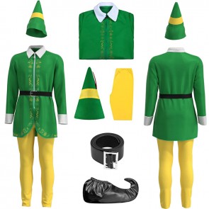Lady Jovi Elf Christmas Buddy Cosplay Costume