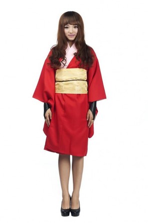 Gintama Kagura 6th Version Cosplay Costume AC00191