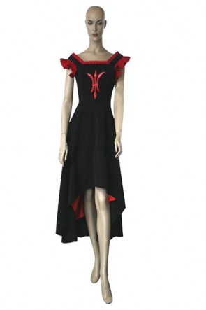 Chobits Custom-Made Cosplay Costume For Chobits Freya Customized Black Dress AC00668