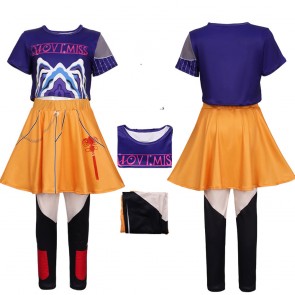 Kids Mira K-Pop Demon Hunters Halloween Cosplay Costume