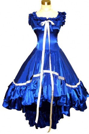 Chobits Chii Cosplay Costume Anime Clothing Deep Blue Fashion AC00671