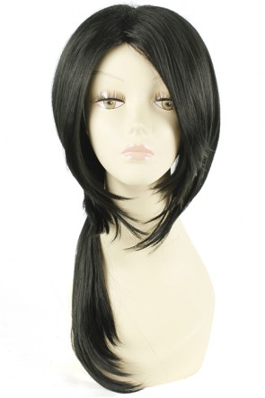 Black 60CM Touken Ranbu Online Kashuukiyomitsu Cosplay Wig CW00475