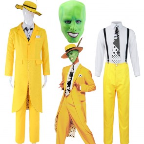 The Mask Stanley Ipkiss Halloween Full Set Cosplay Costume