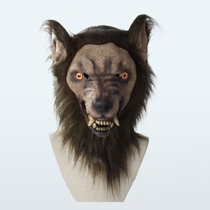 Faux Werewolf Mask Halloween Cosplay Prop