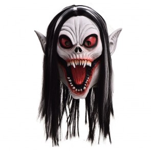 Michael Morbius Vampire Mask With Wig Halloween Cosplay Prop