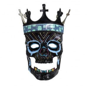 Watch Dogs Legion Skull Black Mask Halloween Cosplay Prop