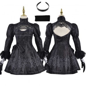 NieR: Automata YoRHa No. 2 Type B Black Halloween Female Cosplay Costume