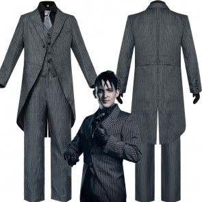 King of Gotham Penguin Halloween Cosplay Costume Full Set