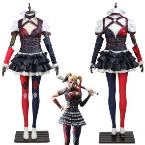 Batman Arkham Knight Harley Quinn Dress Cosplay Costume