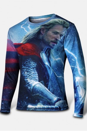 Hollywood Blockbuster Thor Man's Long Sleeve T-Shirt MC00232