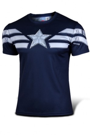 Captain America Man's Long Sleeve T-Shirt MC00213