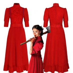 Pearl 2022 Red Dress Halloween Pearl Cosplay Costume