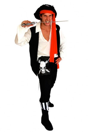 Beautiful Color Pirate Of The Caribbean Halloween Cosplay Costume MC00109