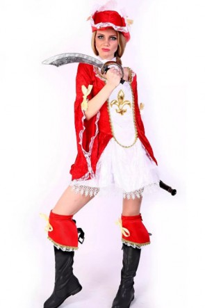 New Arrival Pirate Of The Caribbean Movie Cosplay Costume Lovely MC00114