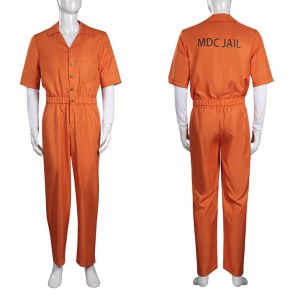 Morbius Prisoner Jumpsuit Halloween Cosplay Costume