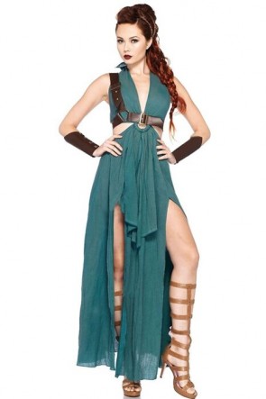 Game Of Thrones Costume Cosplay Dress Sexy Huntress MOC0021