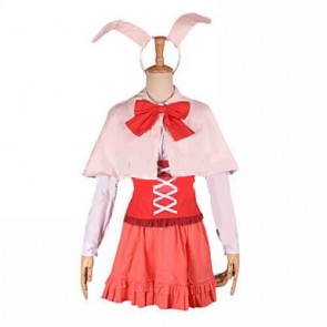 Inu x Boku SS Karuta Roromiya Little Red Riding Hood Cape Cloak Suit Cosplay Costume AC001206