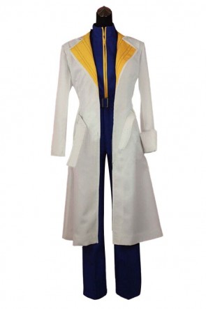 Rurouni Kenshin/Samurai X Shinomori Aoshi Uniform Cosplay Costume AC001305
