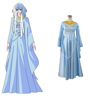 Saint Seiya Hilda cosplay costume AC001345