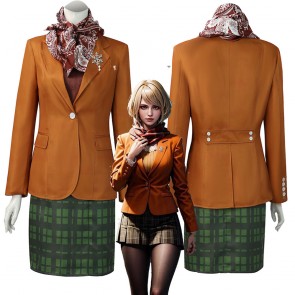 Resident Evil 4 Remake Ashley Graham Halloween Cosplay Costume