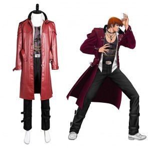 King of Fighters XIV KOF 14 Iori Yagami Cosplay Costume