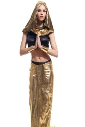 Cleopatra Halloween Costume Dress Queen Nile Egyptian FHC00301