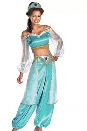 Attractive Genie Halloween Cosplay Costume FHC00310