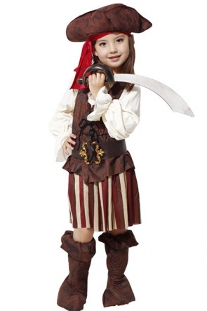 Kids Halloween Party Costume Pirates Of The Caribbean FHC00358