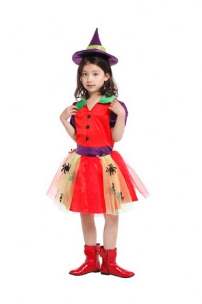 Princess Dress Kids Halloween Party Costume Flower FHC00359