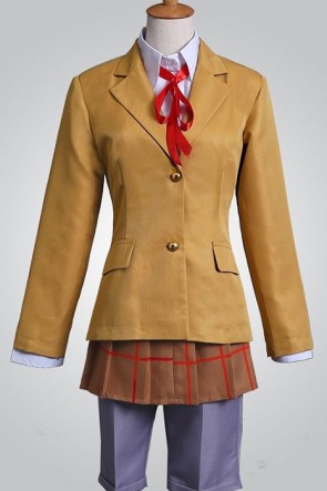 Japanese Anime Prison School Midorikawa Hana Cosplay Costumes school Uniform set AC00904