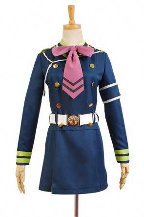 Seraph Of The End Shinoa Hiragi Uniform Dress Cosplay Costume AC00871
