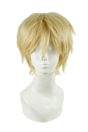 30cm Blond Short Kagerou Project  Kano Shuuya Cosplay Wig AC00921